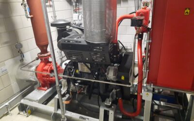 Reparatie FPT-motor brandblusinstallatie
